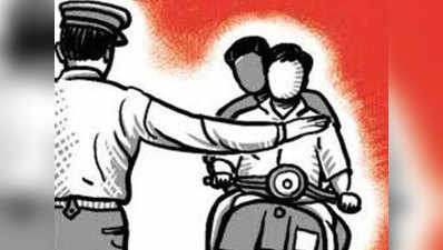 उत्तराखंड पुलिस के दारोगा ने काटा सगे छोटे भाई का चालान