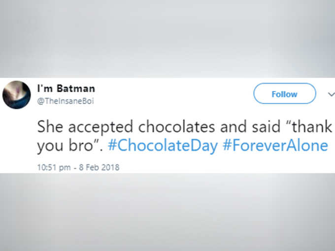 चॉकलेट लेकर वह बोली-