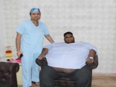 विदेश में डॉक्टर्स ने किया इनकार, भारत में हुई 410 किलो वजन वाले इंसान की सर्जरी