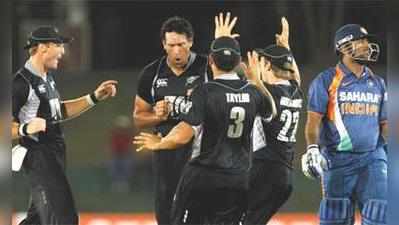 न्यू ज़ीलैंड ने भारत को 200 रन से धोया