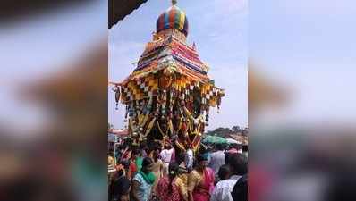 ಶಿವನಿ: ವೀರಾಂಜನೇಯ ಸ್ವಾಮಿ ವೈಭವದ ರಥೋತ್ಸವ