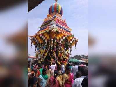 ಶಿವನಿ: ವೀರಾಂಜನೇಯ ಸ್ವಾಮಿ ವೈಭವದ ರಥೋತ್ಸವ