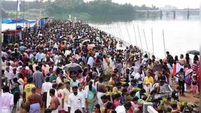 ശിവരാത്രി മഹോത്സവത്തിന് ഒരുങ്ങി ആലുവ മണപ്പുറം