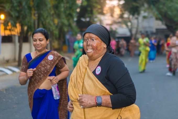 பெங்களூருவில் புடவை மராத்தான்