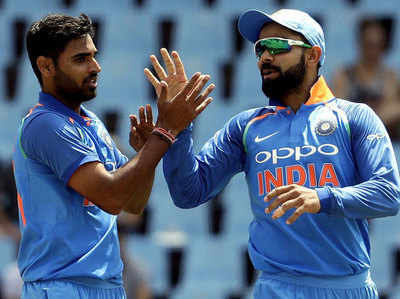 शिखर की फिफ्टी के बाद भुवी का पंच, भारत ने साउथ अफ्रीका को 28 रनों से हराया