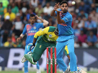 T20: भुवनेश्वर ने की बेस्ट बोलिंग, बने विदेशी धरती पर 5 विकेट लेने वाले पहले भारतीय