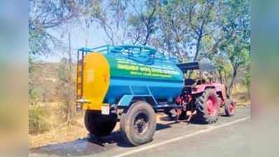 ಬೆಂಕಿ ನಂದಿಸಲು ಬಂತು ಟ್ರ್ಯಾಕ್ಟರ್‌