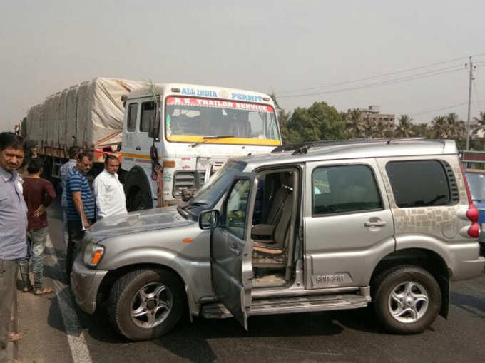 हादसे के बाद की तस्वीर