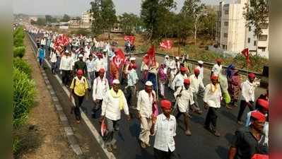 शेतकऱ्यांचा लाँग मार्च