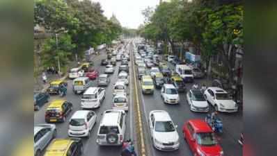 मुंबई में हर एक किमी की सड़क पर मौजूद हैं 1637 वाहन, ट्रैफिक सिस्टम के सामने चुनौती