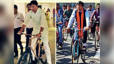 अहमदाबाद: धरी रह गई मंत्री मनसुख मंडाविया की मुराद, नहीं बढ़ी बैम्बू साइकल