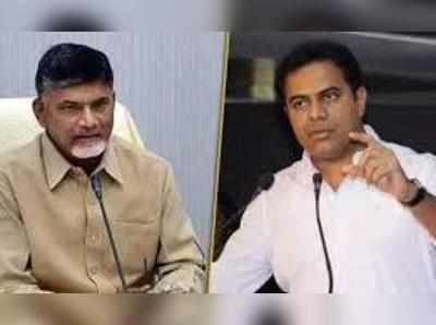 చంద్రబాబు ట్వీట్‌కు కేటీఆర్ కౌంటర్!