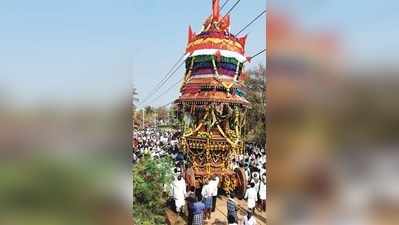 ಹನುಮಂತದೇವರ ರಥೋತ್ಸವದಲ್ಲಿ ಗೊಂದಲ