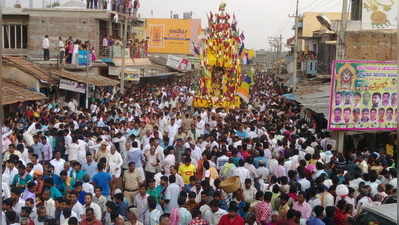 ವಿಜೃಂಭಣೆಯ ಕಿಕ್ಕೇರಮ್ಮ ರಥೋತ್ಸವ