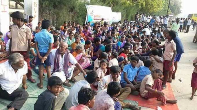 sterlite protest 1