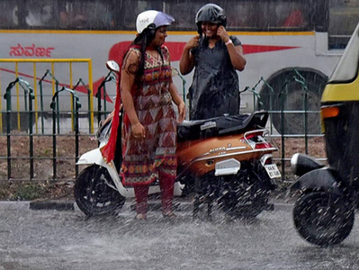 ಮೇಲ್ಮೈ ಸುಳಿಗಾಳಿ ಪರಿಣಾಮ ದಕ್ಷಿಣ ಒಳನಾಡಿನಲ್ಲಿ ಭರ್ಜರಿ ಮಳೆ