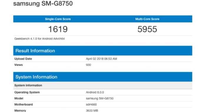 samsung galaxy s9 mini geekbench