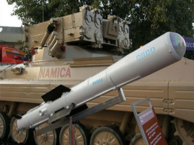 ऐंटी-टैंक मिसाइल तकनीक को प्राइवेट सेक्टर को ट्रांसफर करने के लिए तैयार भारत