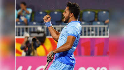 CWG 2018: हरमनप्रीत सिंह के दो गोलों से सेमीफाइनल में भारत