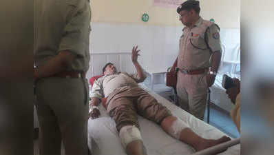 बलरामपुर: मुठभेड़ में इंस्‍पेक्‍टर और बदमाश घायल, चार नेपाली बदमाश अरेस्‍ट