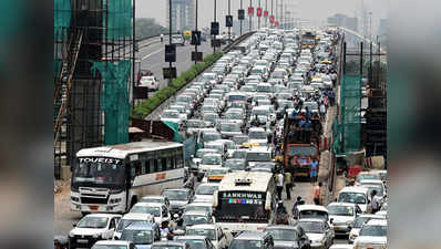 ट्रैफिक जाम से भारत को हर साल 1.4 लाख करोड़ की चपत