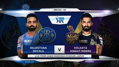 Kolkata Knight Riders vs Rajasthan Royals live IPL score: டாஸ் வென்று பவுலிங்கை தேர்வுசெய்தது கொல்கத்தா!