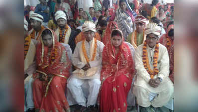 बलरामपुर में सामूहिक विवाह योजना में करा दी गई नाबालिग जोड़ों की शादी !