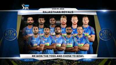 IPL live update: രാജസ്ഥാന്‍ റോയല്‍സ്‍ Vs ചെന്നൈ സൂപ്പര്‍ കിങ്‍സ്‍