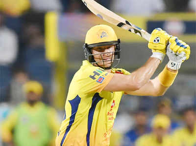 IPL 2018: CSK vs RR, शेन वॉटसन ने जड़ा आईपीएल-11 का सबसे तेज शतक