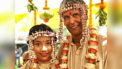 आखिरकार हो गई मिलिंद सोमन और अंकिता कुंवर की शादी, देखें तस्वीरें