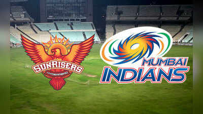 MIvSRH Live : தோல்வி சோகத்தை தடுக்குமா மும்பை - ஐதராபாத் சாதிக்குமா?