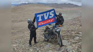 टीवीएस अपाचे RTR 200 4V लिम्का बुक ऑफ रेकॉर्ड्स में दर्ज, पल्सर 200एनएस से टक्कर