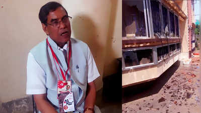 Panchayat Election 2018: অমিয় পাত্রের বাড়িতে  লাঠিসোঁটা নিয়ে তাণ্ডব