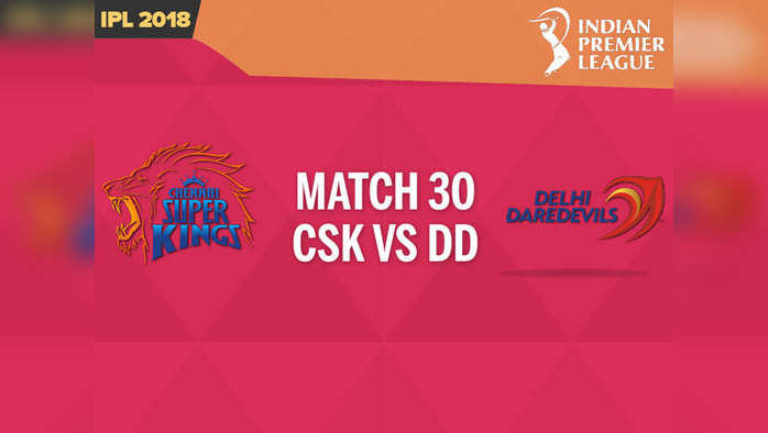 IPL 2018: CSK vs DD, चेन्नै सुपर किंग्स बनाम दिल्ली डेयरडेविल्स, लाइव ब्लॉग