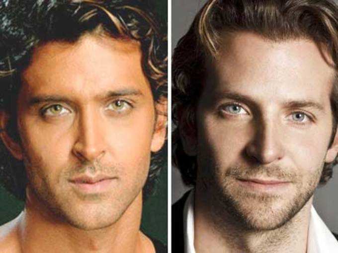 Hrithik Roshan - Bradley Cooper