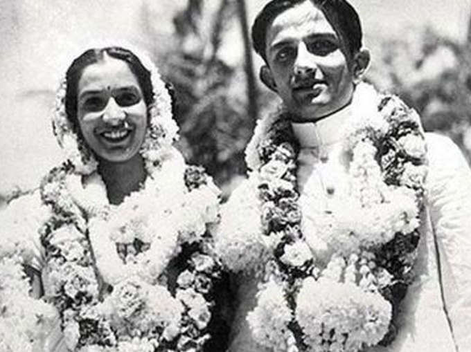 विक्रम साराभाई से की शादी