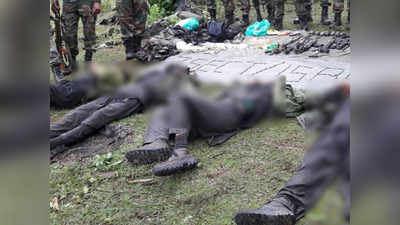 जम्मू-काश्मीरमध्ये चकमकीत ४ दहशतवादी ठार