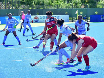 भारतीय महिला हॉकी टीम ने कोरिया से 1-1 से ड्रॉ खेला
