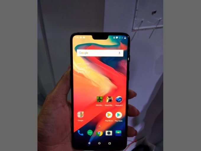 oneplus 6 front