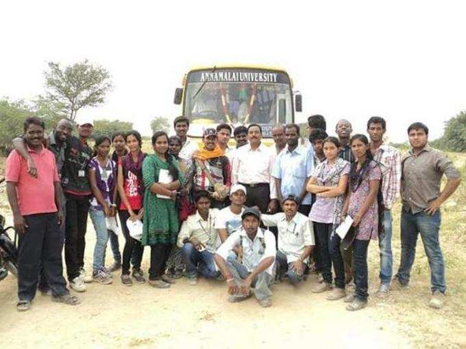 சிதம்பரம் அண்ணாமலை பல்கலைக்கழக ஆராய்ச்சிக் குழுவினர்