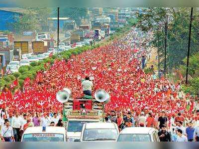 மகாராஷ்டிராவில் விவசாயிகள் மீண்டும் நாடு தழுவிய போராட்டம்