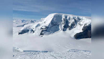 अंटार्कटिका की बर्फ के नीचे पर्वत श्रृंखलाओं और घाटियों का पता चला