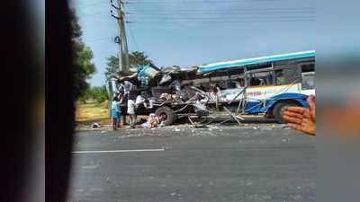 కరీంనగర్‌లో ఘోర రోడ్డు ప్రమాదం.. ఏడుగురు మృతి 