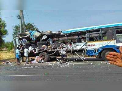 Karimnagar Road Accident: కరీంనగర్ ప్రమాదం.. ఆర్టీసీ డ్రైవర్ నిర్లక్ష్యమే కారణం