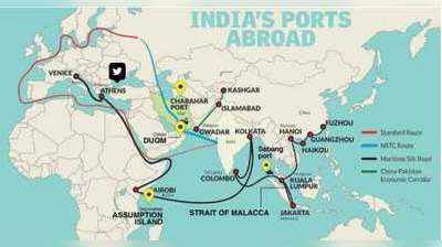 सेशल्स से इंडोनेशिया तक, 4 महत्वपूर्ण विदेशी बंदरगाहों तक हुई भारत की पहुंच
