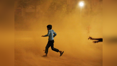 दिल्ली में कल फिर आ सकती है धूल भरी आंधी