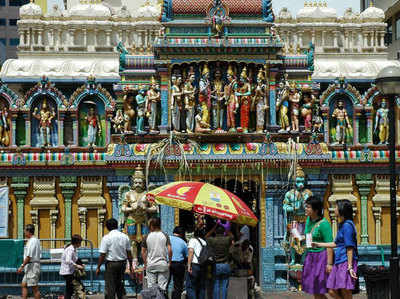 सिंगापुर में 148 साल पुराने हिंदू मंदिर में फिर से पूजा-पाठ शुरू