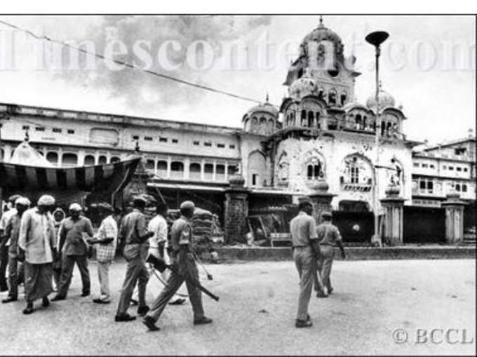 ऑपरेशन ब्लू स्टार का असर रहा बहुत भीषण