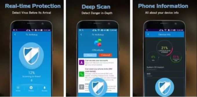 TV Antivirus Free + Applock