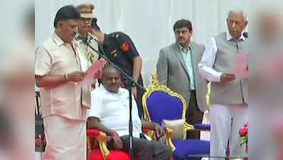 कर्नाटक: कुमारस्वामी कैबिनेट का विस्तार, 24 MLA और 1 MLC ने ली मंत्री पद की शपथ
